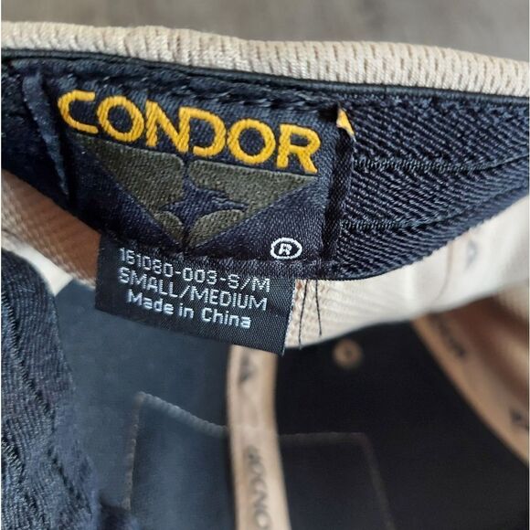 Condor Flex Tactical Cap Tan Size S/M - Picture 6 of 6